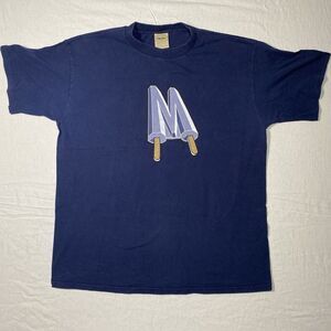 Vintage Y2K 1990s Mossimo Popsicle Graphic Shirt Size Large